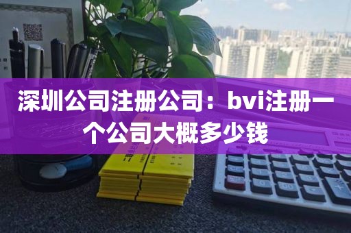 深圳公司注册公司：bvi注册一个公司大概多少钱
